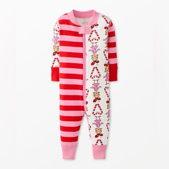 Hanna Andersson Baby Dr. Seuss Grinch 2-Way Zip Sleeper size 18-24 months - Picture 1 of 7
